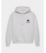 New Amsterdam New Amsterdam logo hoodie ash/bottle green 2602117001