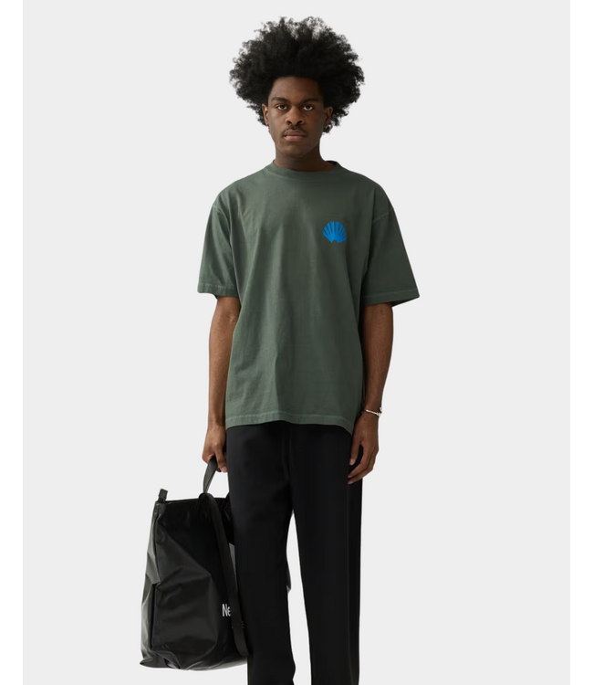 New Amsterdam New Amsterdam logo tee teal/deep sea 2602070003