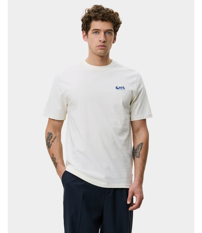 Les Deux Les Deux Cafe tee ss light ivory 1002017-218