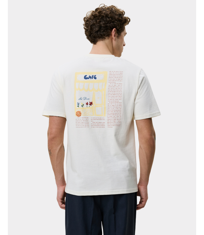 Les Deux Les Deux Cafe tee ss light ivory 1002017-218