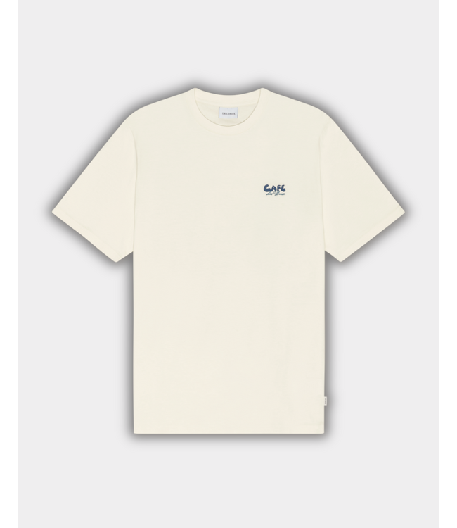 Les Deux Les Deux Cafe tee ss light ivory 1002017-218