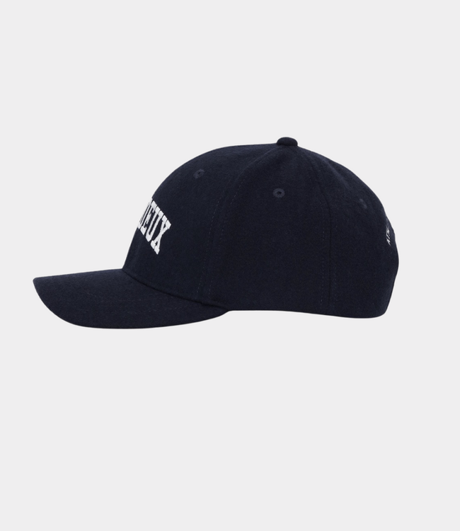Les Deux collage baseball cap dark navy