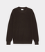 Les Deux Les Deux rib crewneck knit molé brown 1002188-867