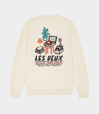 Les Deux record sweatshirt ivory