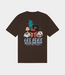 Les Deux Les Deux record t-shirt molé brown 1002479-867