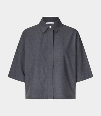 Samsoe Samsoe salulu ss shirt ombre blue