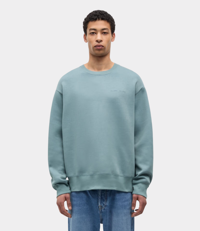 Samsoe Samsoe Samsoe Samsoe saethan sweatshirt 15921 stormy sea M26100093-184711TCX