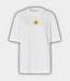 Samsoe Samsoe Samsoe Samsoe sagiles t-shirt 11725 white flowers U26300022-CLR002989