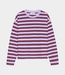 Catwalk Junkie striped long sleeve tee lavender frost