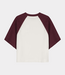 Catwalk Junkie baseball contrast tee merlot