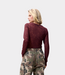 Catwalk Junkie Catwalk Junkie lace long sleeve tee merlot 2603020400-403