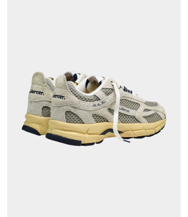 Mercer The Re-Run Americana sneaker off white