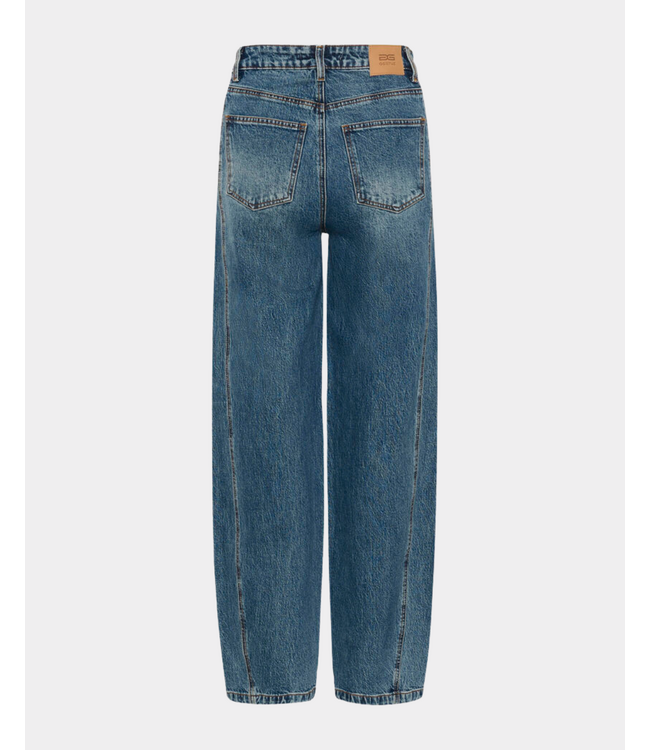 Gestuz Gestuz Gzmelu barrel jeans Classic mid blue wash 10911344-109598