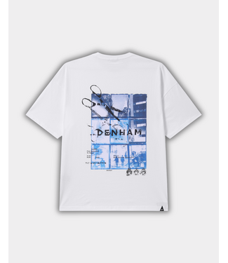 Denham Frame tee ss white