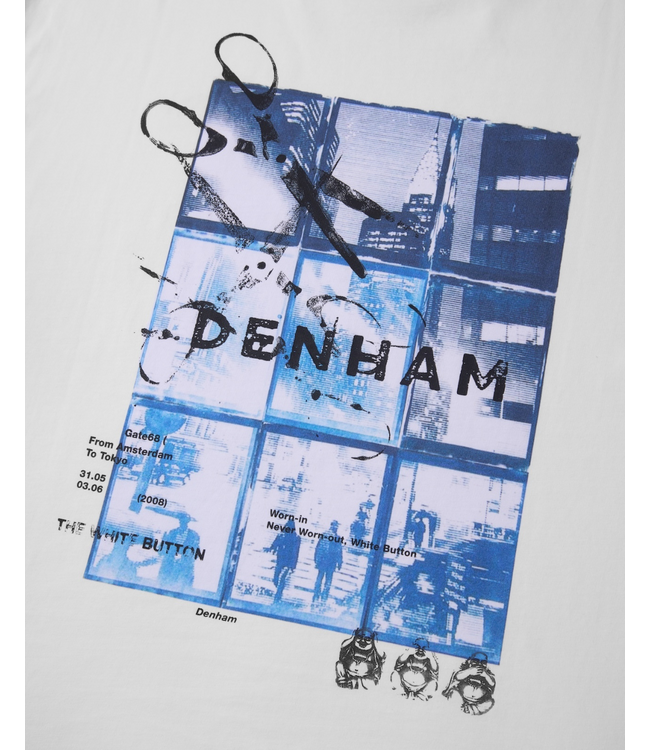 Denham Denham Frame tee ss white 01-26-07-52-003
