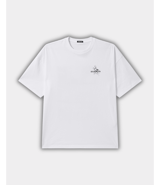 Denham Denham Frame tee ss white 01-26-07-52-003