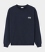 American Vintage American Vintage Plizzy sweat navy vintage MPLI03BH26