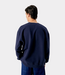 American Vintage Plizzy sweat navy vintage