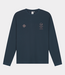 Law of the Sea Law of the Sea mazu long sleeve artwork t-shirt mood indigo LAW-10530-314