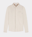 Law of the Sea troy soft herringbone shirt sand