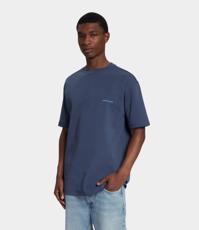 Law of the Sea Law of the Sea passage artwork t-shirt mood indigo LAW-10554-314
