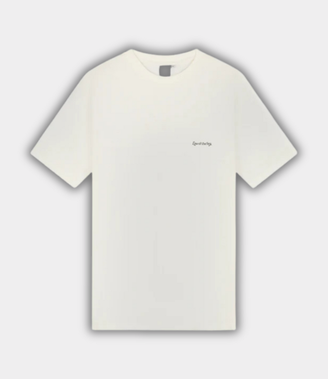 Law of the Sea Law of the Sea anchored artwork t-shirt snow white LAW-10533-906