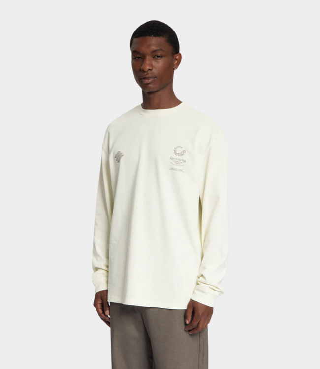 Law of the Sea mazu long sleeve artwork t-shirt snow white