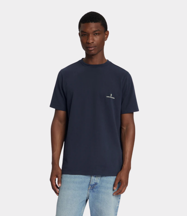 Law of the Sea law tee logo t-shirt sky captain