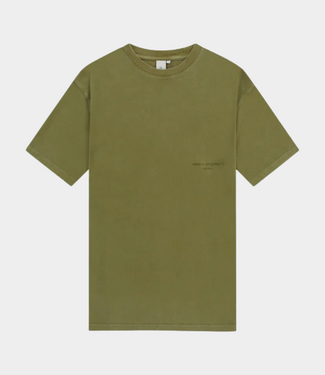 Law of the Sea aqualis garment dyed t-shirt martini olive