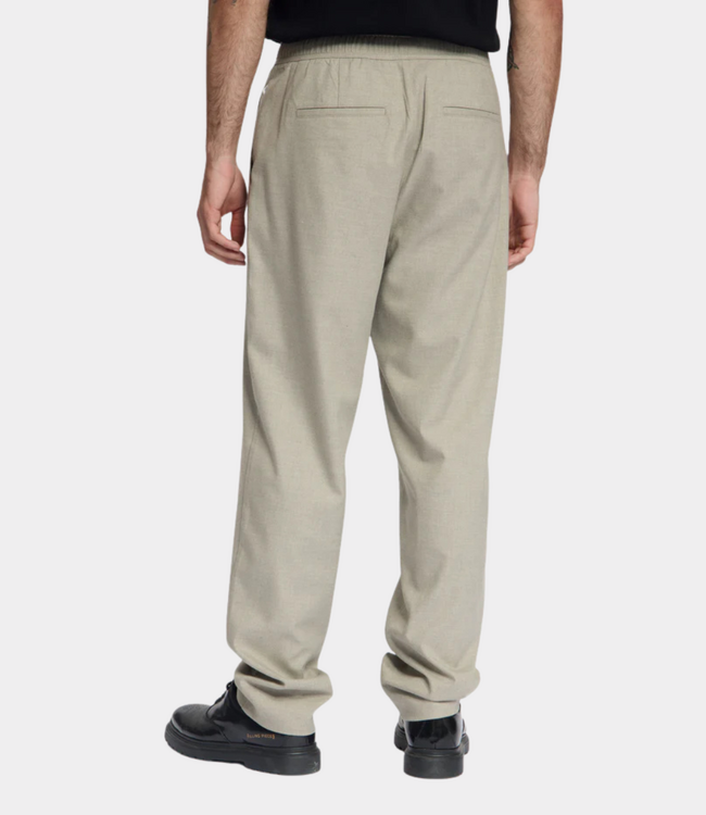 Law of the Sea Law of the Sea Condor brushed twill pant sand melange LAW-90002-807