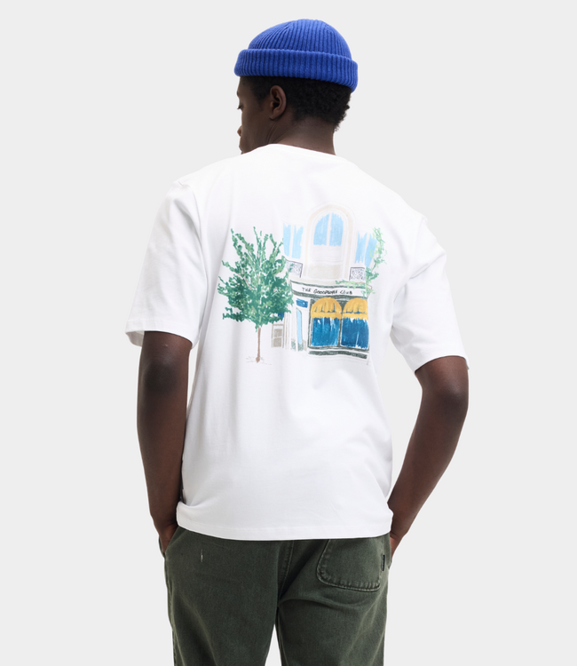 Goodpeople tphoto tee ss white