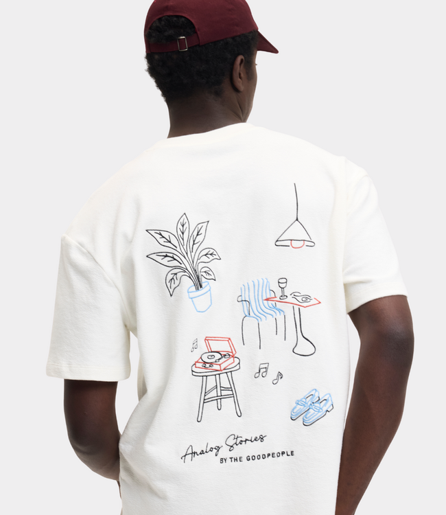Goodpeople tcult tee ss off white