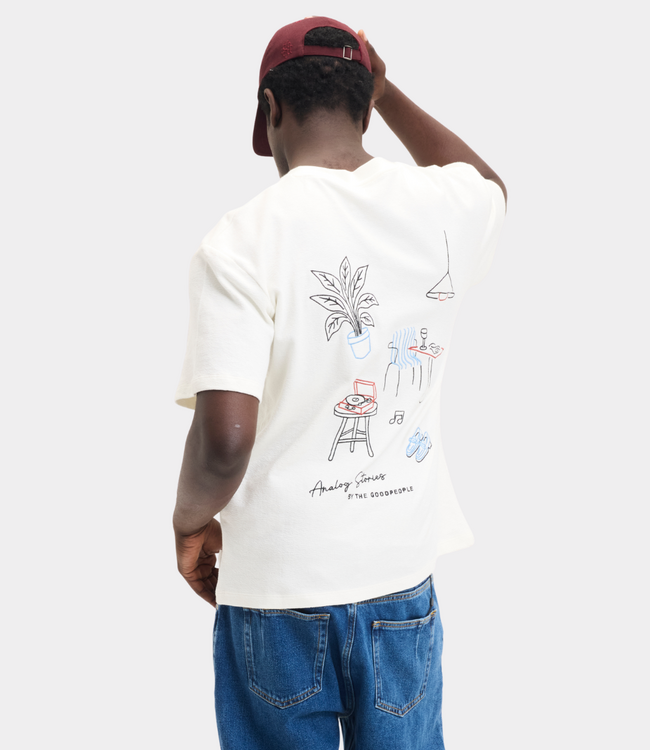 Goodpeople tcult tee ss off white