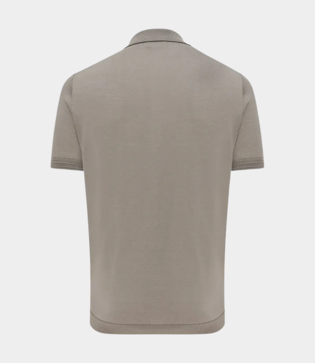 Gentiluomo Gentiluomo Polo ss brown K5188-271-142