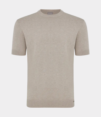 Gentiluomo Round neck tee ss brown