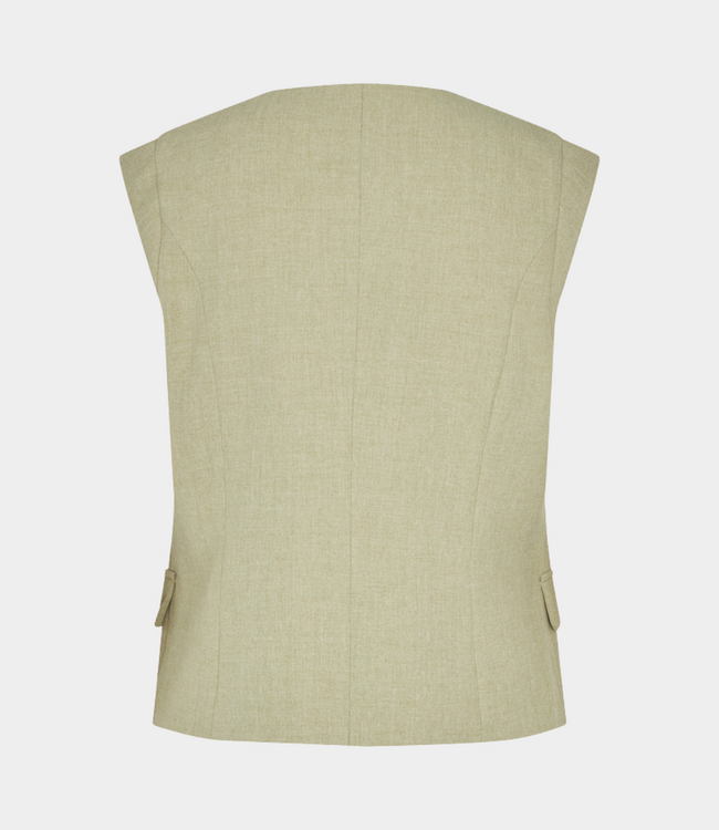 MbyM MbyM beckma-m woli blouse sage melange 64761239-V74