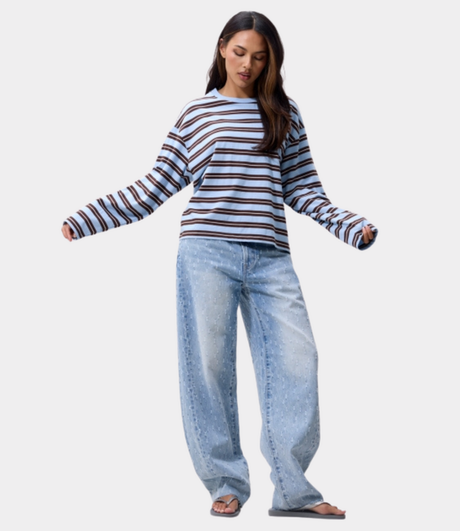 Catwalk Junkie Catwalk Junkie Striped longsleeve tee air 2603020402-326