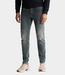 Cast Iron Cast Iron Shiftback tapered jeans green wash tinted CTR240-GWT