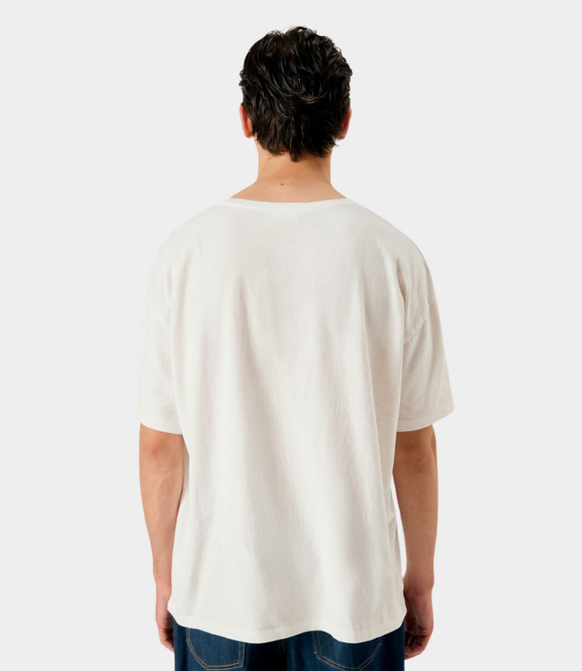 American Vintage American Vintage ykobow tee blanc MYKO02AH26BLANC