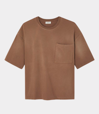 American Vintage afoma tee latte spray vintage