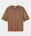 American Vintage American Vintage afoma tee latte spray vintage MAFO02DH26LATSPVIN