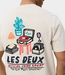 Les Deux Les Deux record t-shirt ivory 1002479-215