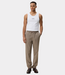 Les Deux Les Deux como tapered suit pants dark sand melange 1002232-825