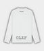 Olaf Olaf WESTERN LOGO LS TEE OPTICALWHITE M260112-OPTICALWHITE