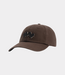 Olaf Olaf WASHED SIG. LOGO CAP CHOCOLATEPLUM A260800-CHOCOLATEPLUM