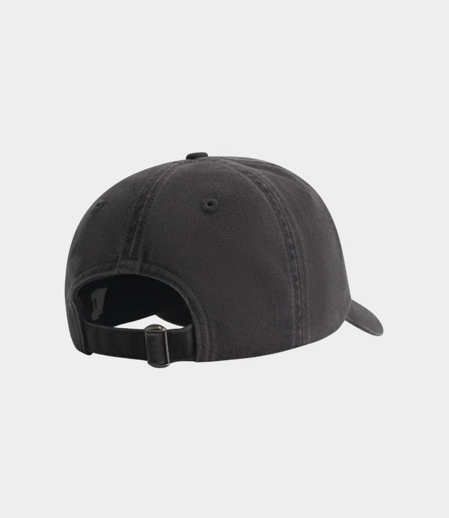 Olaf Olaf WASHED SIG. LOGO CAP CHARCOAL A260800-CHARCOAL