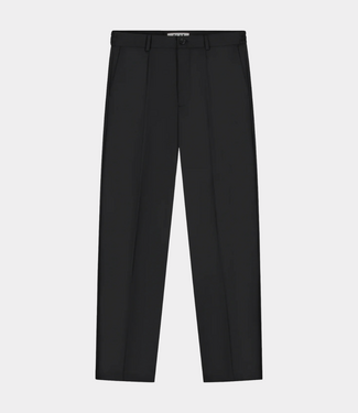 Olaf REGULAR WOOL PLEATED PANT BLACK