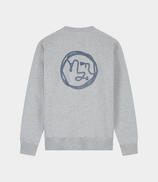 Olaf LASSO FACE CREWNECK HTRGREY