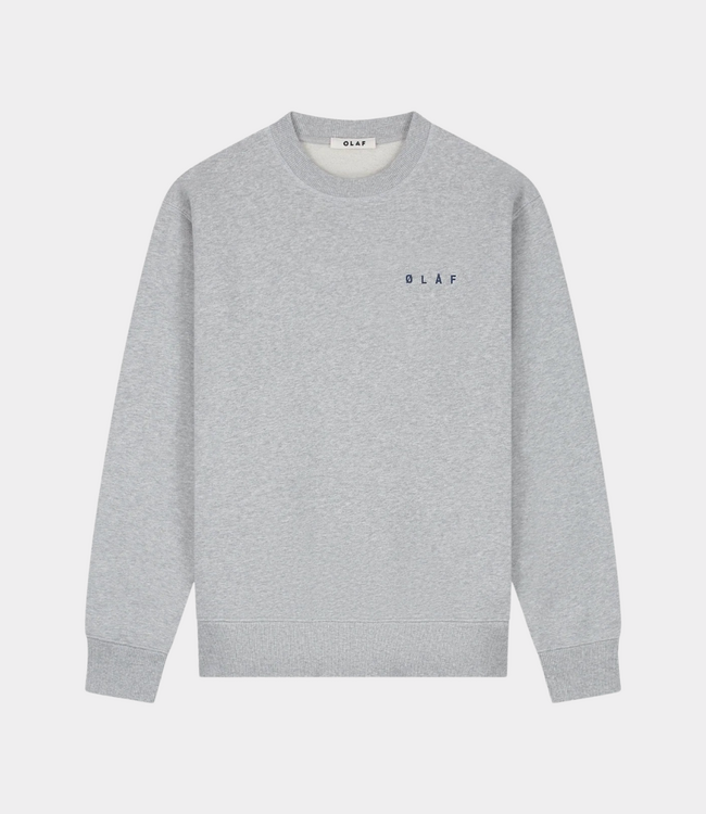 Olaf Olaf LASSO FACE CREWNECK HTRGREY M260200-HTRGREY