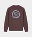Olaf Olaf LASSO FACE CREW CHOCOLATEPLUM M260200-CHOCO